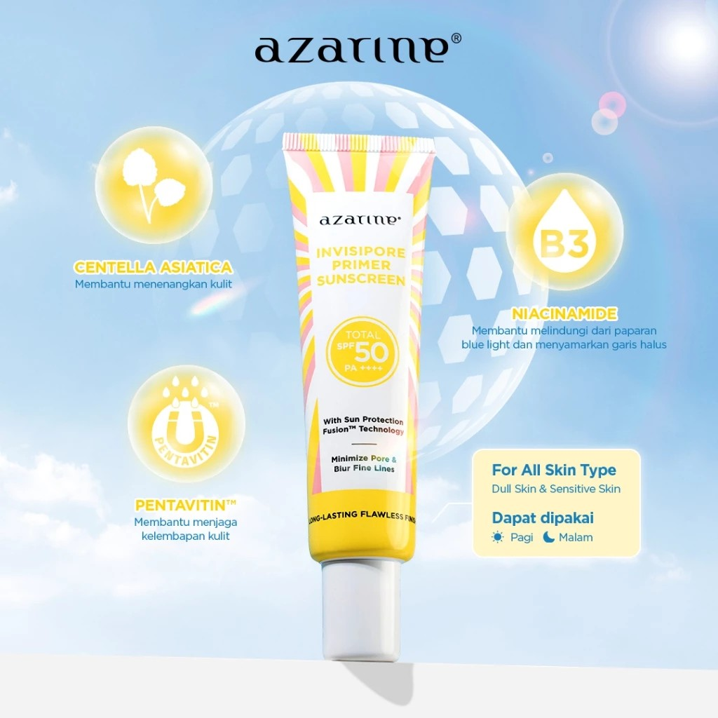 Wahana Kosmetika Indonesia Azarine® Invisipore Primer Sunscreen 