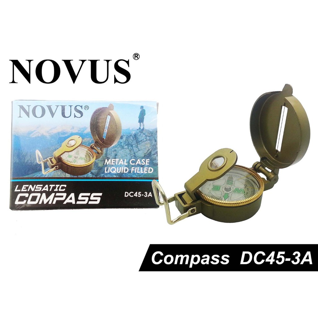 NOVUS Lensatic Compass DC45-3A