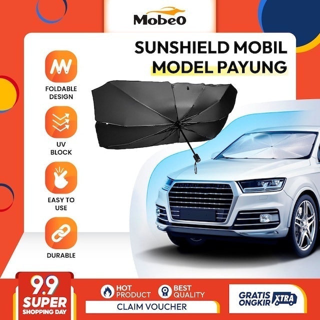 Mobeo Sunshield Mobil Model Payung