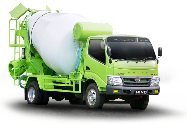 HINO300 Dutro Truk Dutro 130 HD Mixer