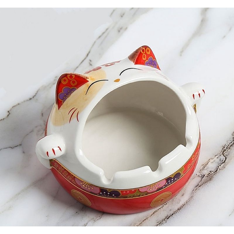  Tempat Permen Keramik Maneki Neko 