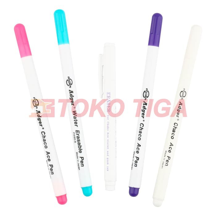 Adger Spidol Penanda Kain/Water Erasable Pen/Fabric Marker