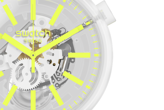 Swatch Big Bold Yellowinjelly SO27E103