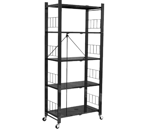 Earise Rak Lantai Beroda Lipat