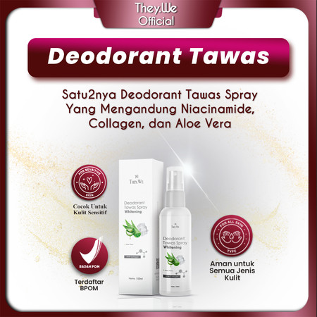  They. We Deodorant Tawas Spray Whitening
