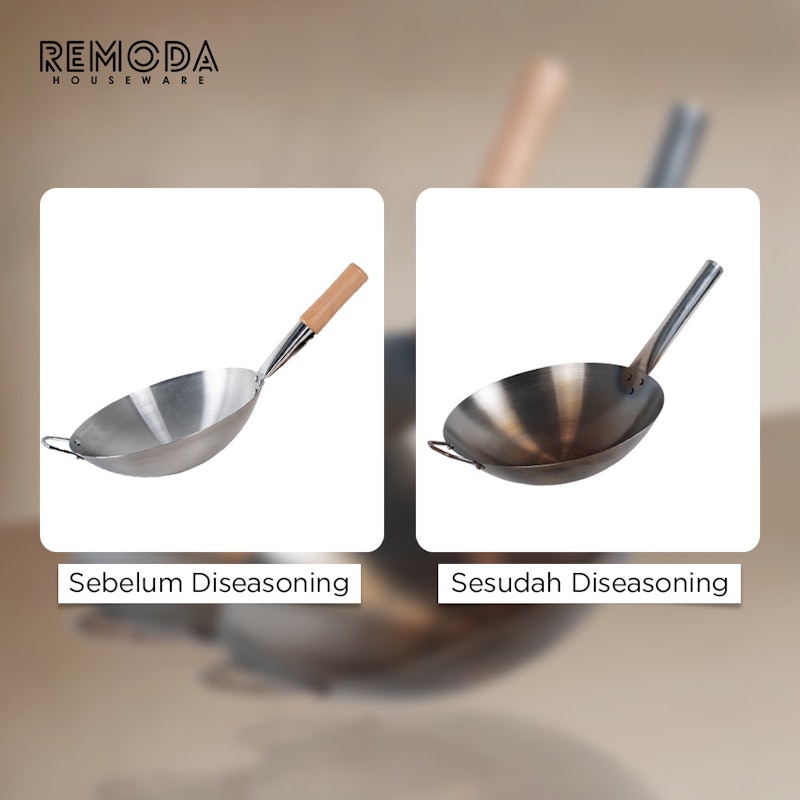 Calypso Onomane Wok Stainless Steel Gagang Kuping 34 cm 5