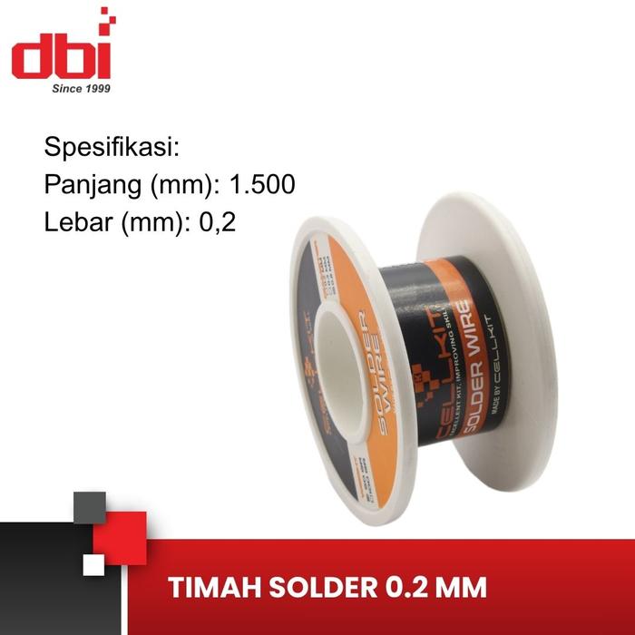 CELLKIT Solder Wire 0.2 mm