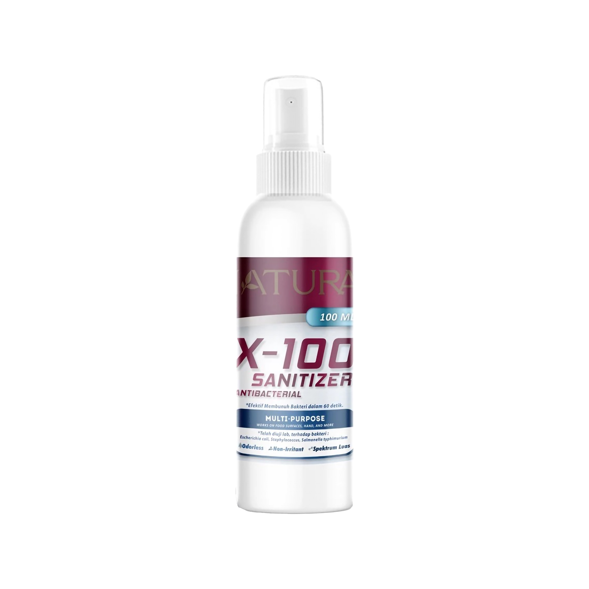 Natura X-100 Sanitizer Antibacterial 1