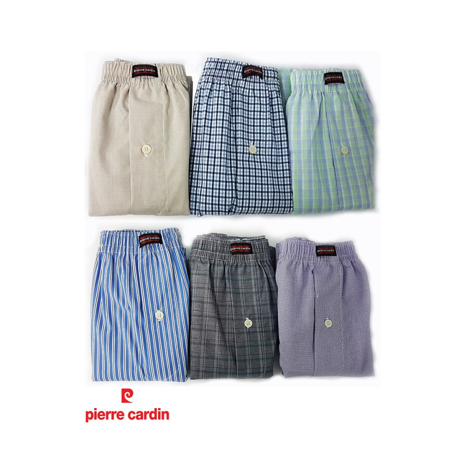 Gudang Rejeki Utama Pierre Cardin Underwear Woven Boxer 3 in 1 PCBW150-3