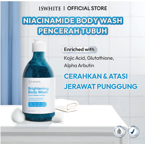 Indonesia Premium Goods ISWHITE Brightening Body Wash