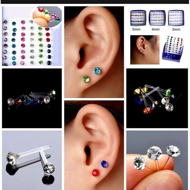  Anting Stud Anti Alergi