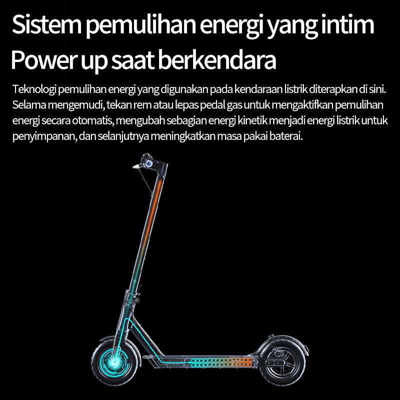  Keep Going Max Skuter Listrik Roda 2