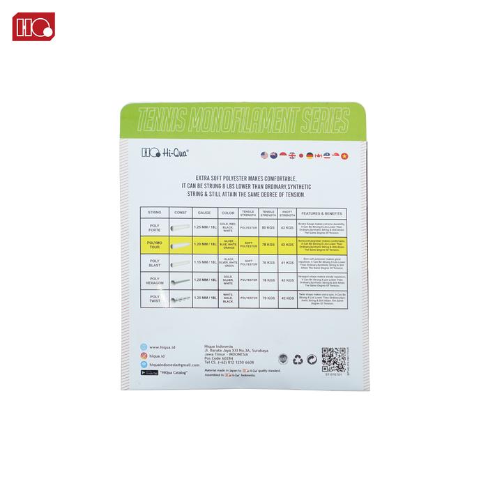 HiQua Sports Indonesia Hi-Qua Polymo Tour