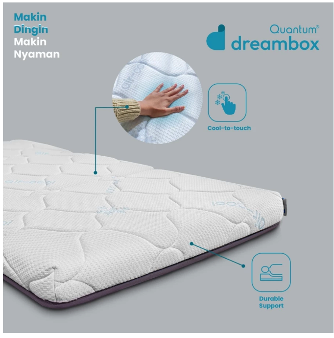 Quantum Tosan Internasional Dreambox Trifold Mattress Orthopedic Firm