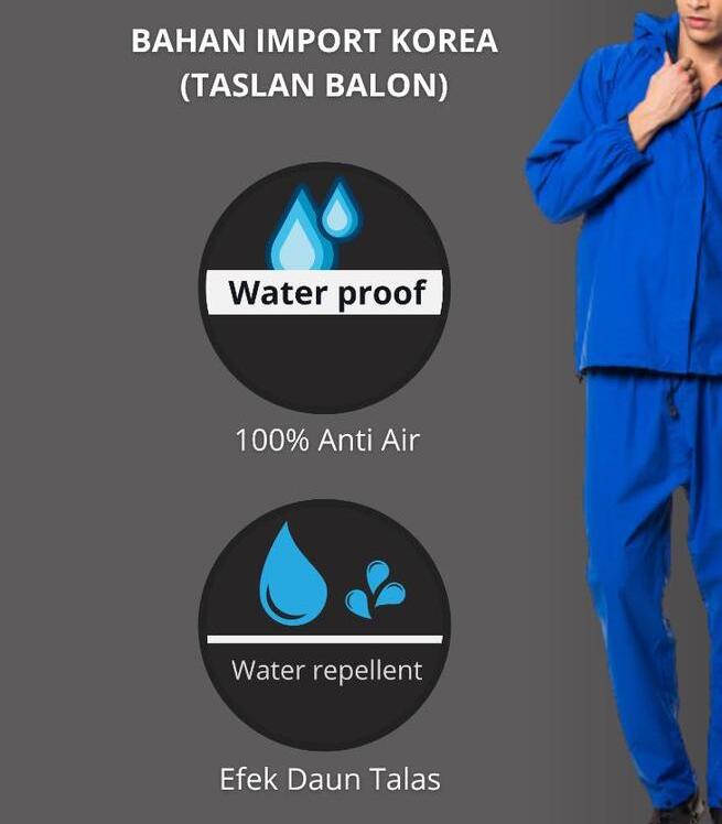 Acold Prima Kreasi Acold Raintol Anoa Daily Raincoat 