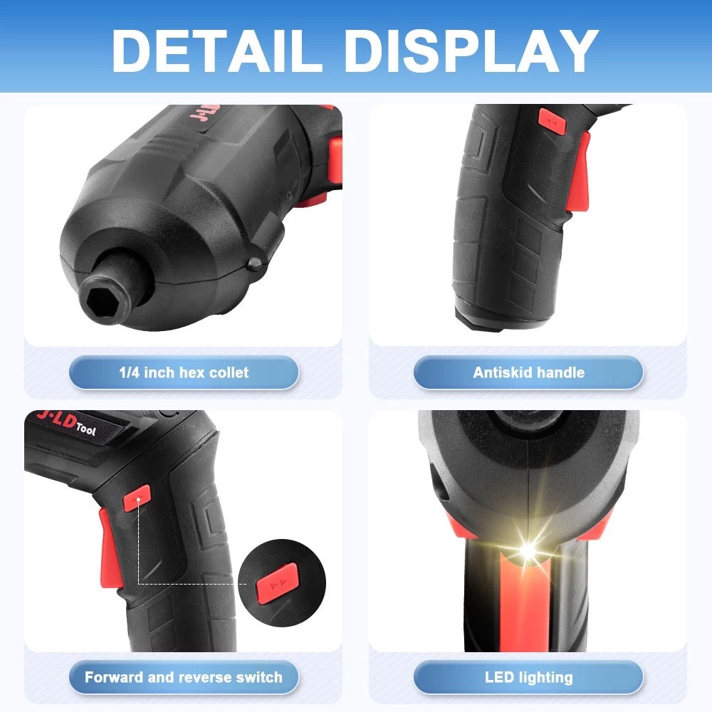 JLD Screwdriver Cordless