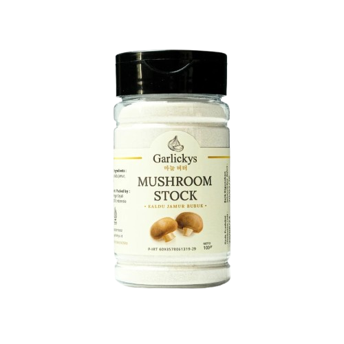 Garlickys Mushroom Stock 100 gram