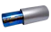 Savinta Knalpot Racing Mobil Bass Ujung Stainless Biru Inlet 2 inc 1