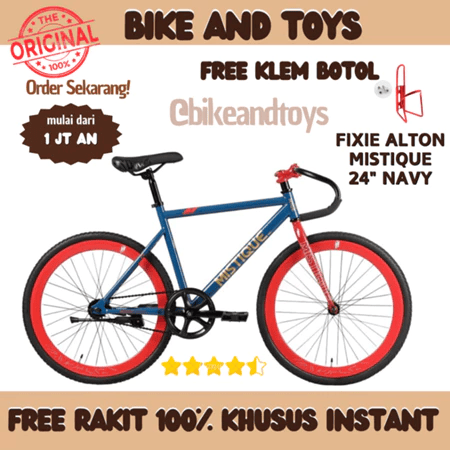 Roda Maju Bahagia Element Sepeda Fixie Alton FX Mistique 