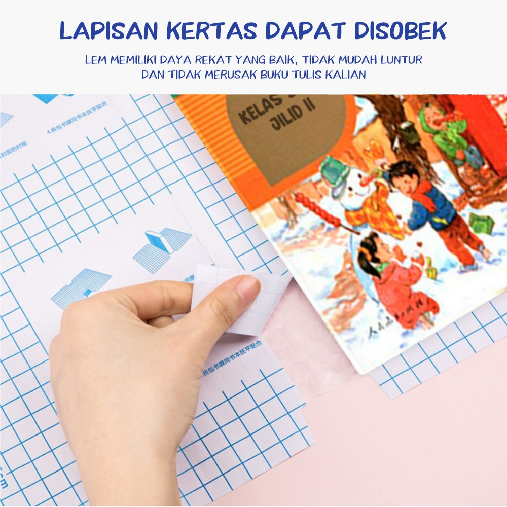 Aimilo Sampul Buku Plastik PVC Tahan Air 5