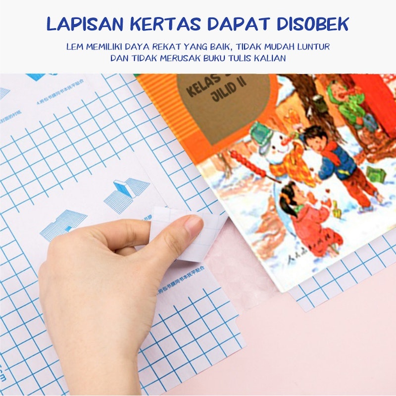 Aimilo Sampul Buku Plastik PVC Tahan Air 5