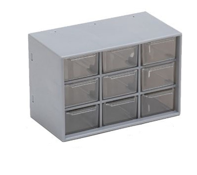  Kotak Laci Mini Kotak Perhiasan 9 Sekat HRM319