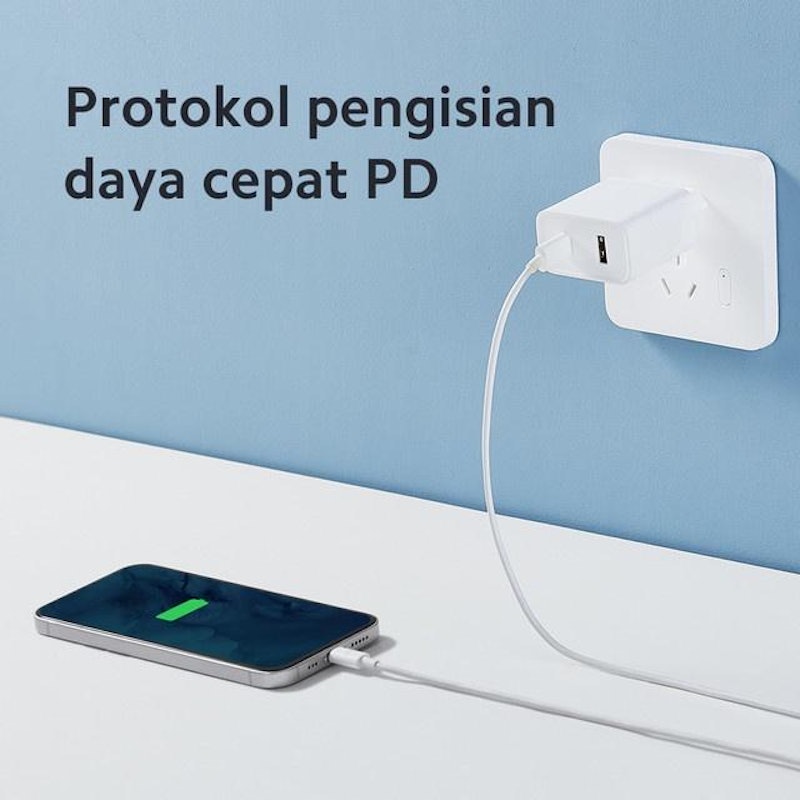 33W Wall Charger Type-A + Type-C 4