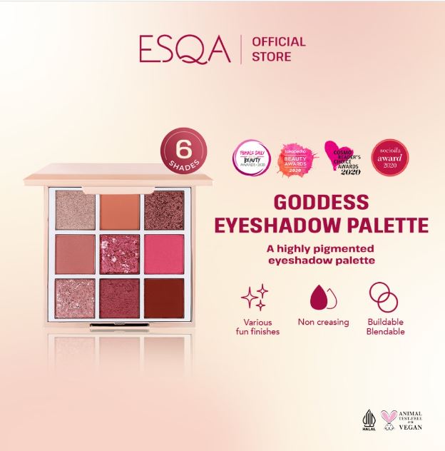 Goddess Eyeshadow Palette - Pink 4