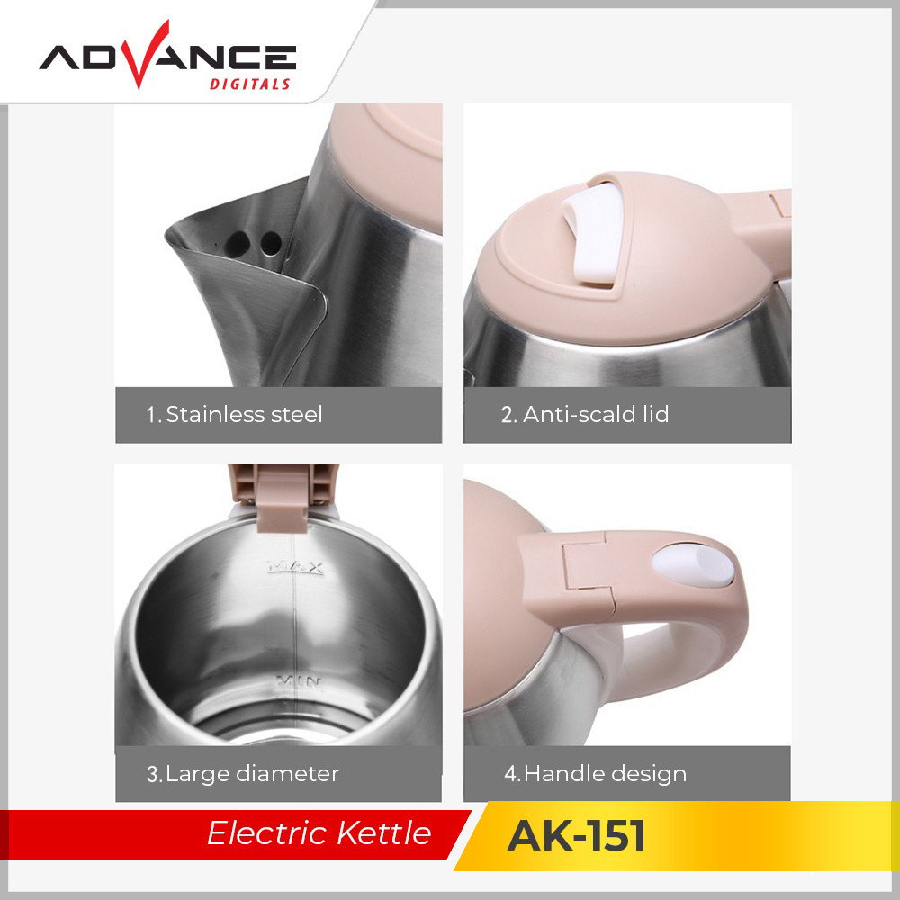 Advance Digitals Advance Electric Kettle  AK-151