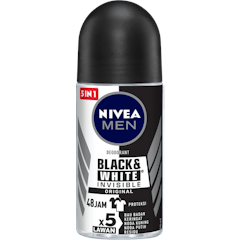 Nivea Men Black & White Invisible Original Deodorant Roll On