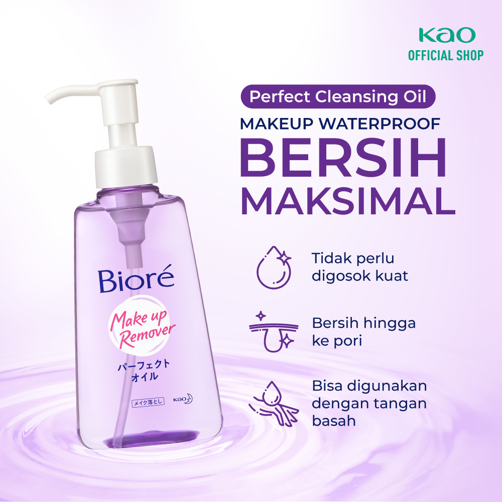 Kao Indonesia Biore Makeup Remover Perfect Cleansing Oil