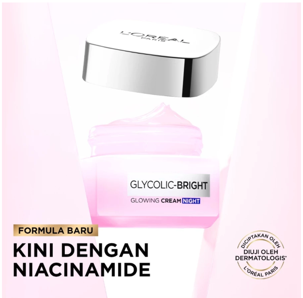 L'Oreal L’Oréal Paris Glycolic Bright Glowing Cream Night