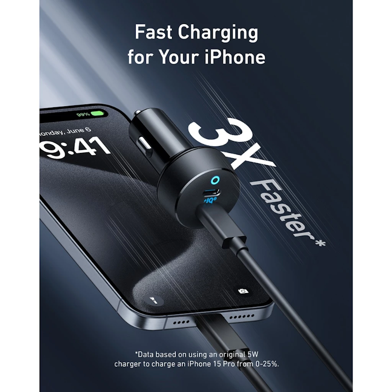 Anker PowerDrive III Duo USB-C Car Charger 3