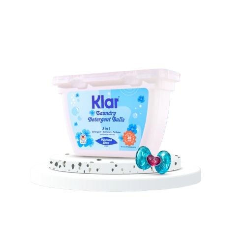 KLAR Kapsul Detergent 3 in 1 Wisteria Blue