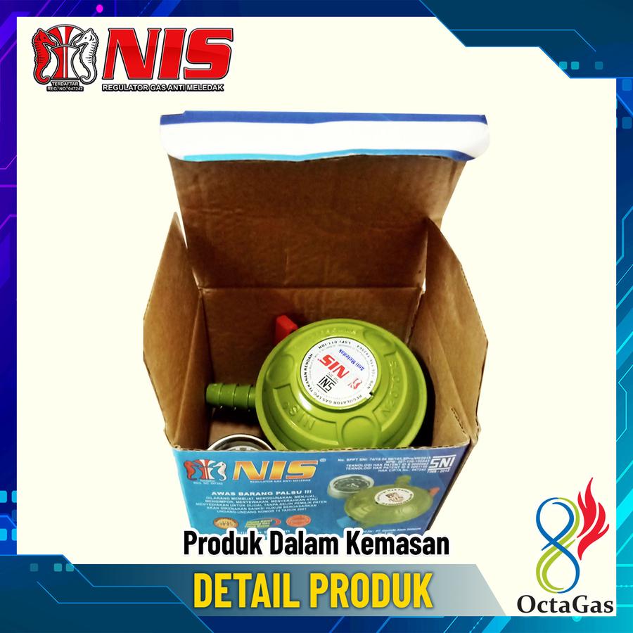 Gasindo Alam Semesta NIS Regulator Gas Tekanan Rendah N2-0707 S