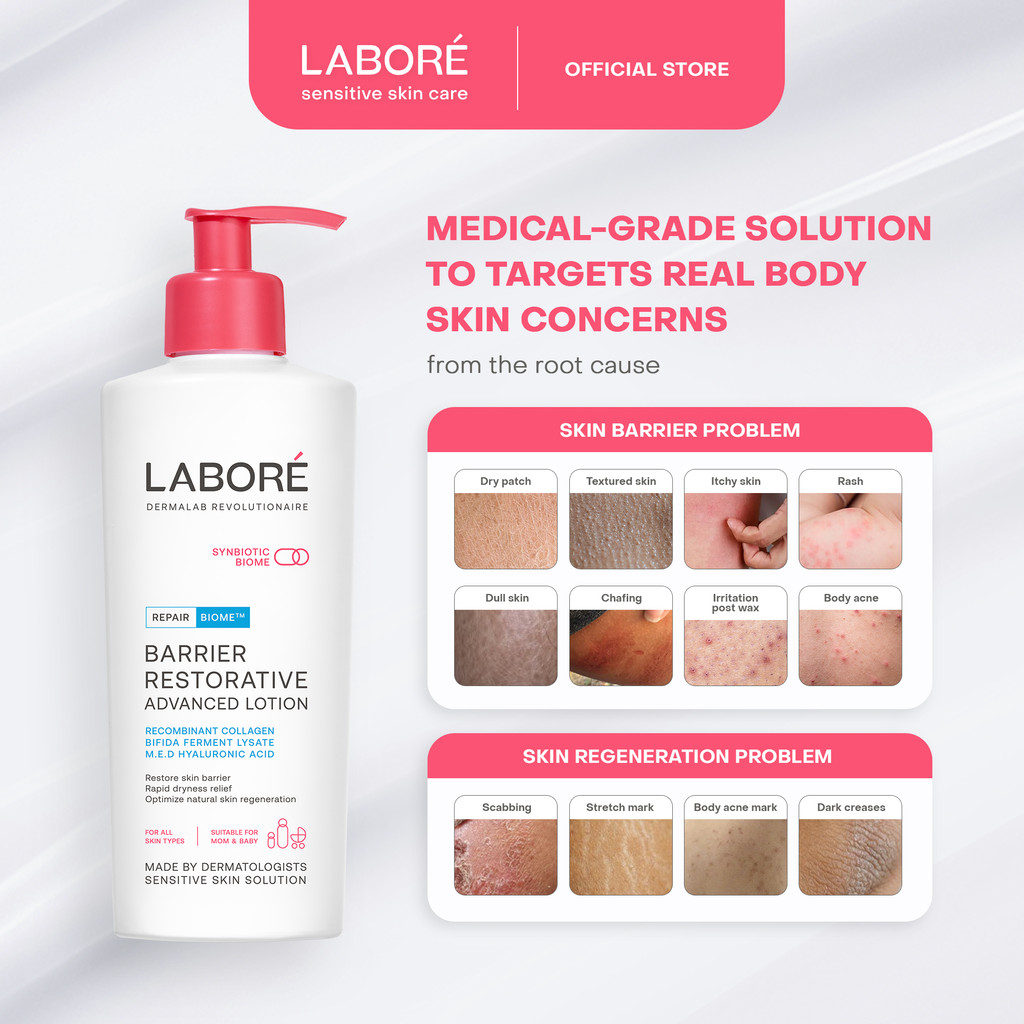 Paragon Technology and Innovation LABORÉ Repair Biome Barrier Restorative Advanced Lotion