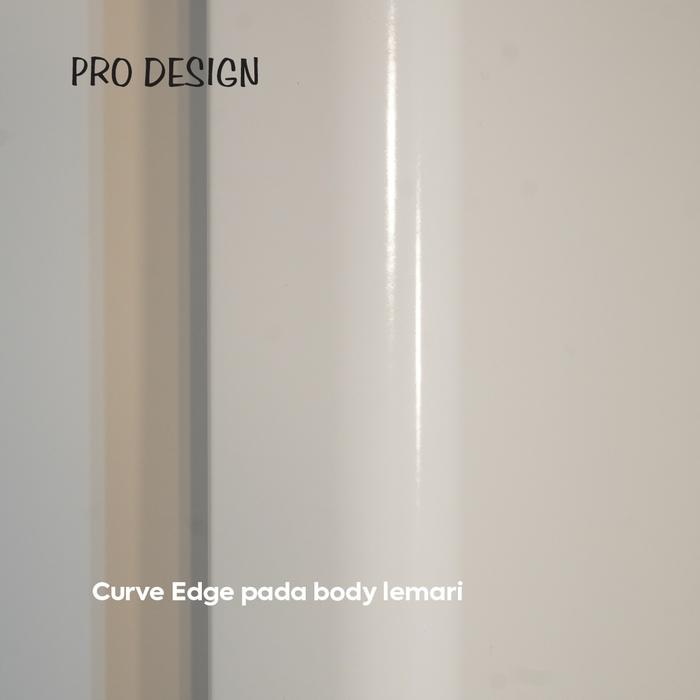 Putera Rackindo Sejahtera Pro Design Spiegel Lemari Pakaian Besi Sliding 160