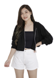 10 Rekomendasi Hoodie Hitam Wanita Terbaik 4