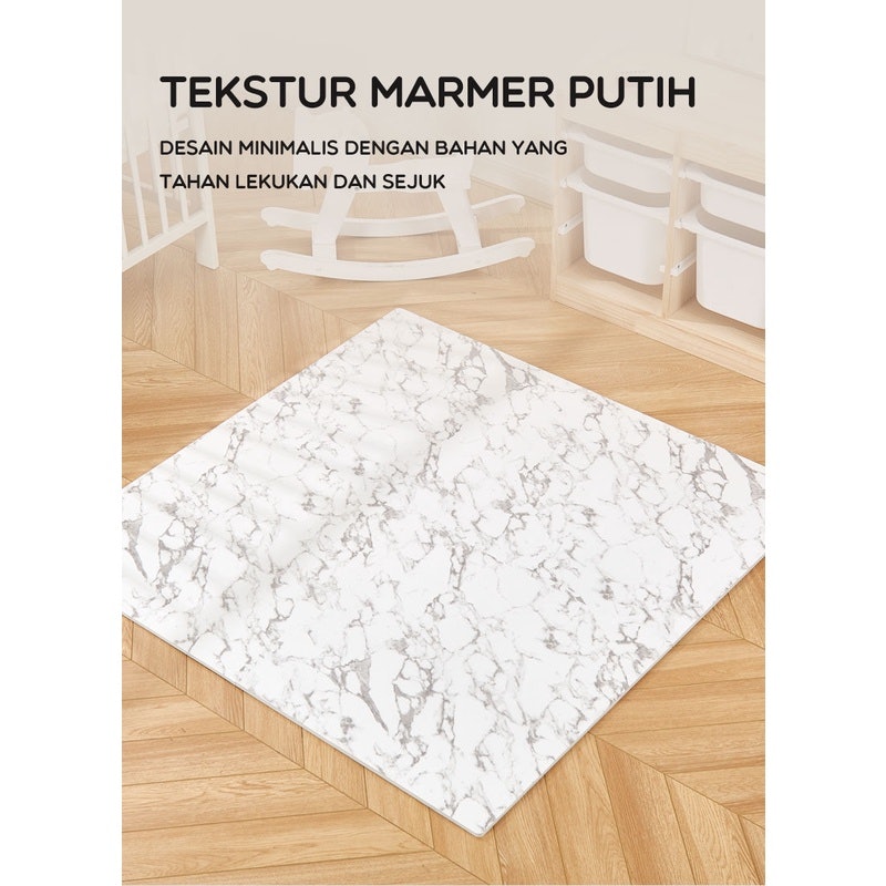 Matras Puzzle Motif Marmer 3