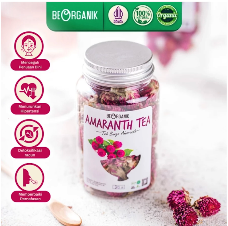 BEORGANIK Globe Amaranth Tea 3