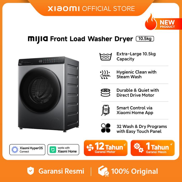 Xiaomi Communication Technology  Xiaomi Mijia Front Load Washer Dryer 10,5 kg WD105MJA10ID