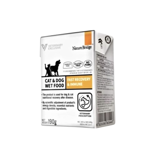 Nature Bridge Cat & Dog Wet Food Fast Recovery and Immune