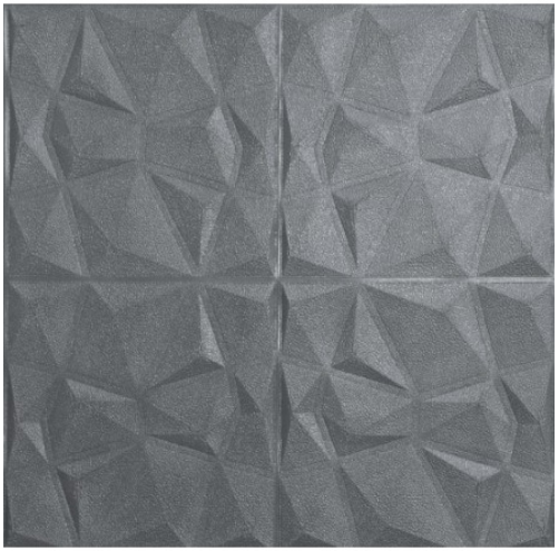 Wallpaper 3D Foam Sticker Motif Diamond Triangle 2