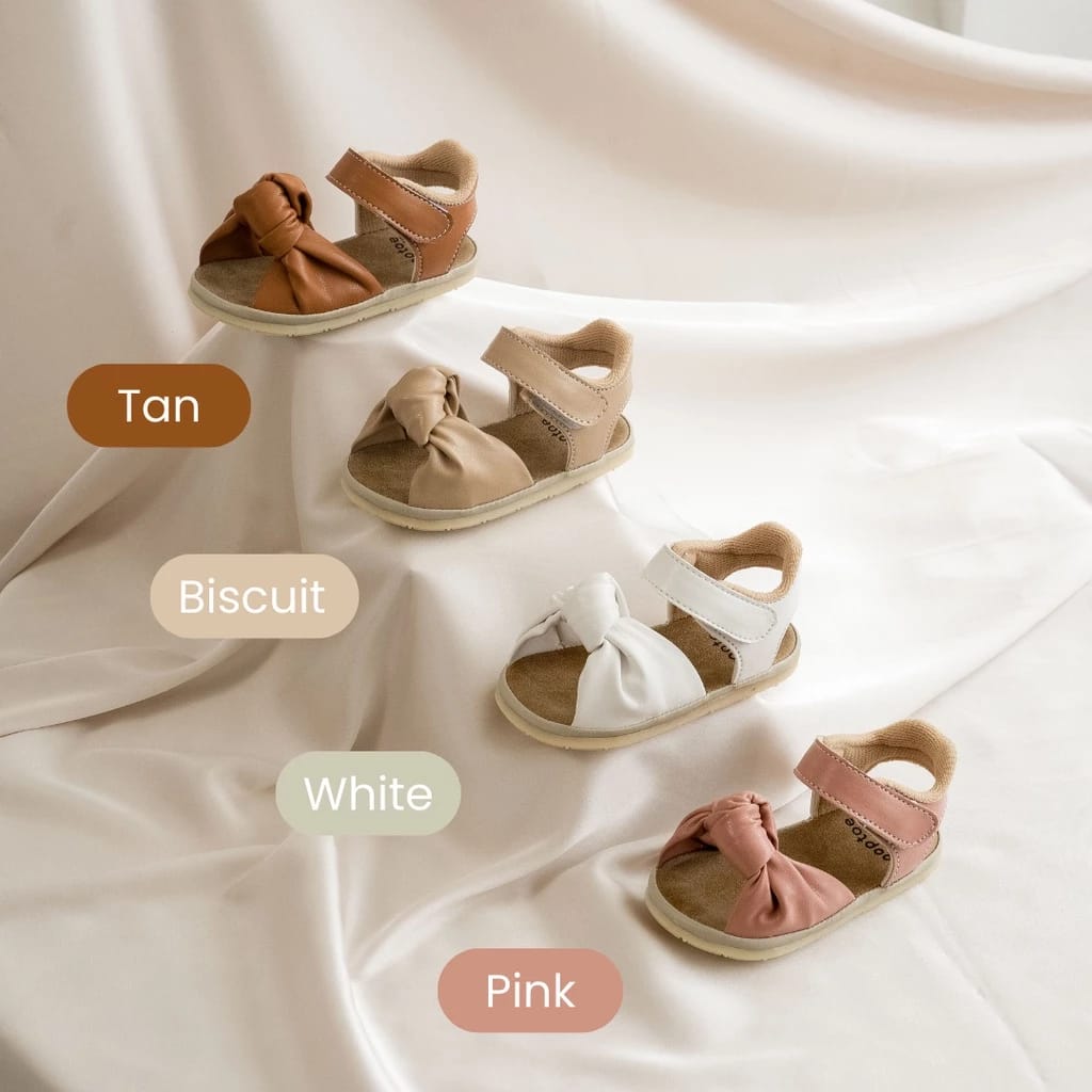  Poptoe Silky Sepatu Sandal Anak / Bayi Perempuan Prewalker Walker
