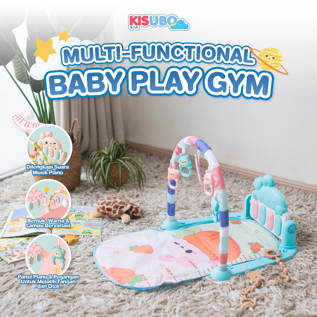 Kisubo Baby Kisubo Multi-Fungsional Play Gym