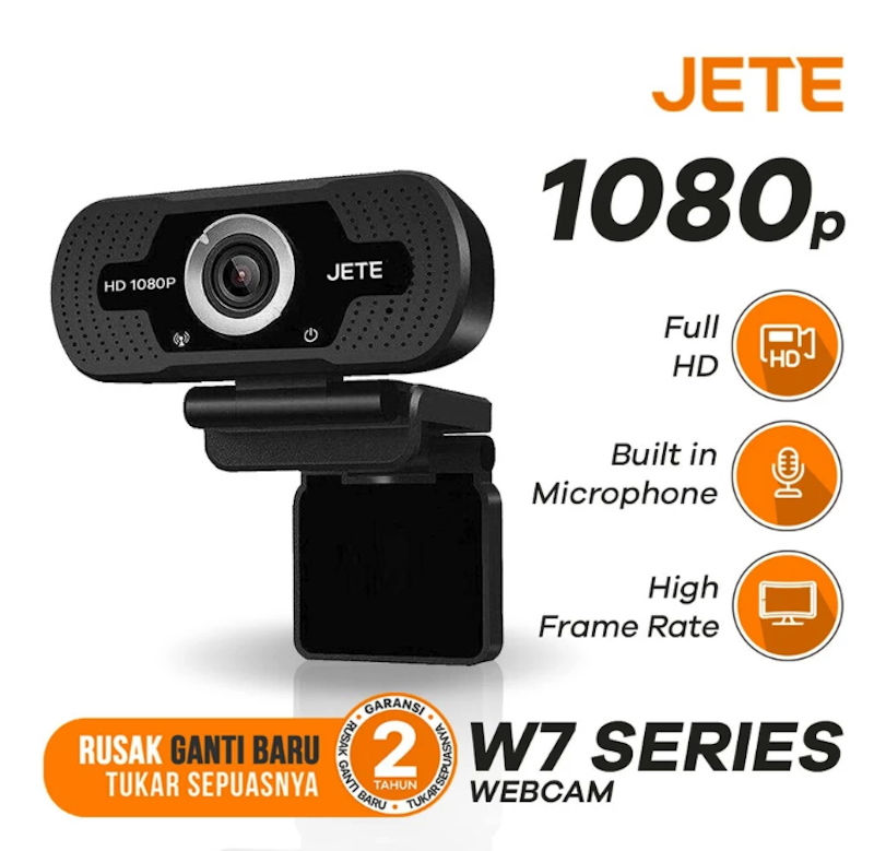 JETE Webcam Full HD 1080px 2
