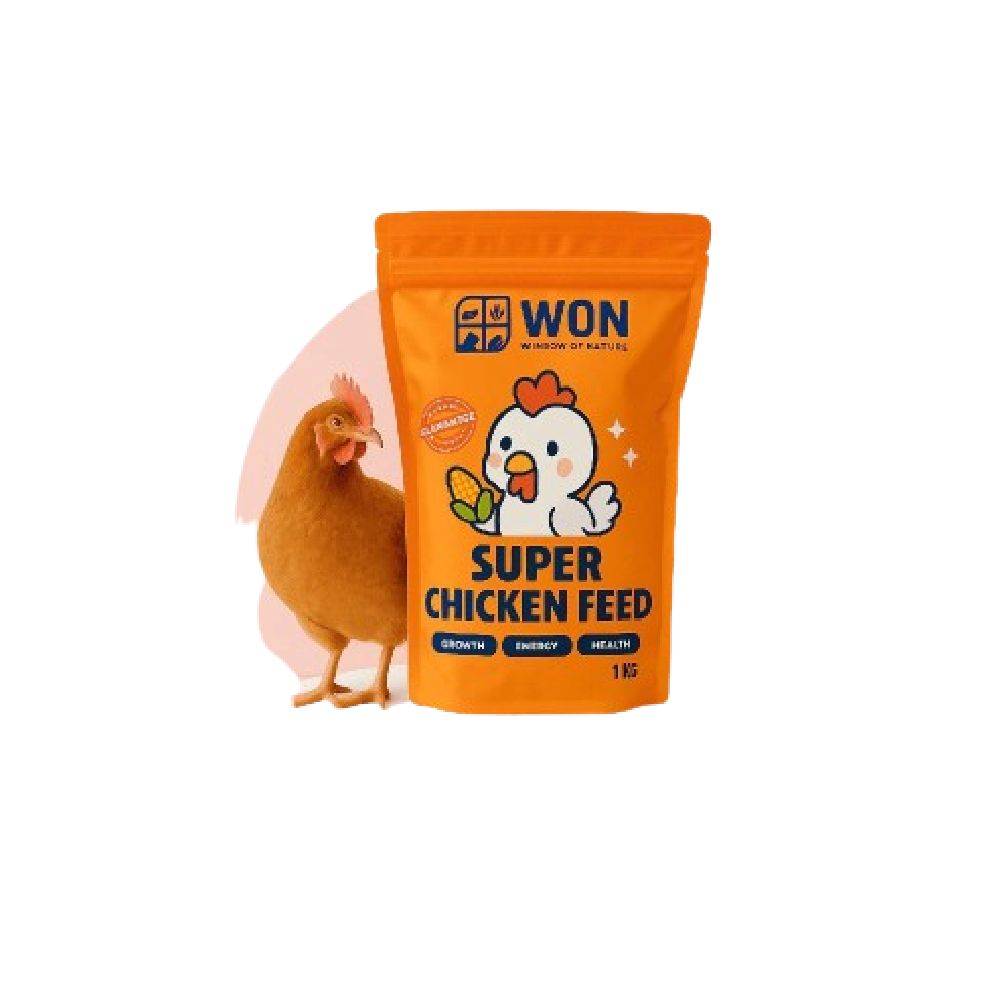 WON Super Chicken Feed Petelur Pelet 1 kg