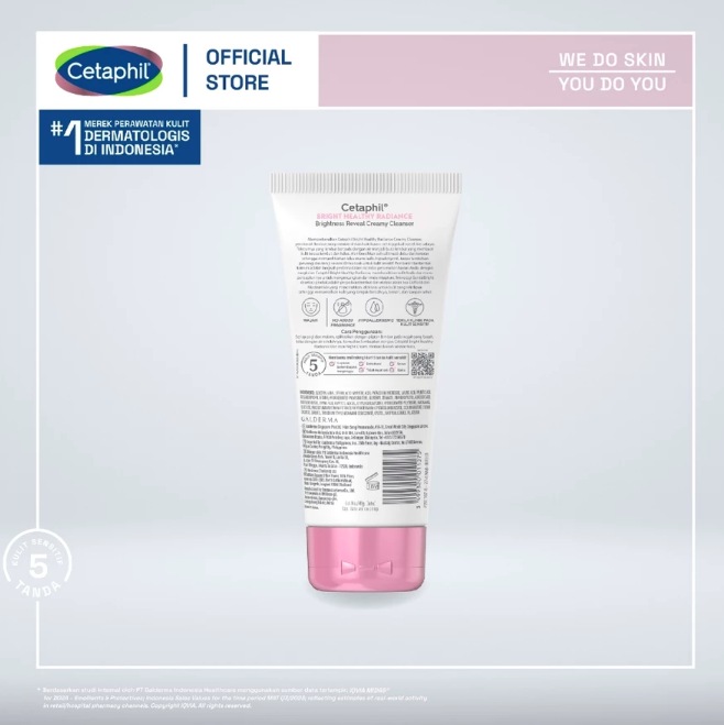 Galderma Cetaphil Bright Healthy Radiance Brightness Reveal Creamy Cleanser