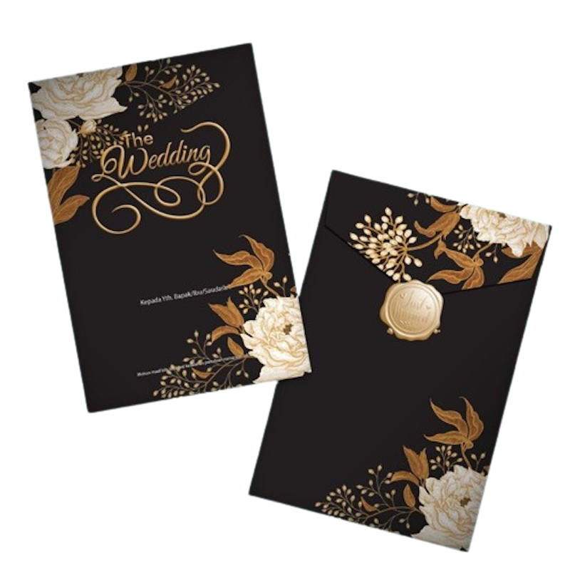 CR Wedding Cards Undangan Pernikahan Hard Cover 1