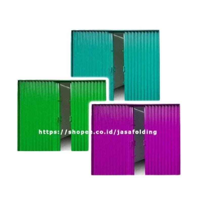Jasa Folding Pintu Folding Gate Galvalum Premium 1